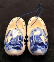 Vintage Aruba Miniature Shoes Ornament