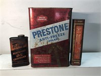 Vintage advertising Ten lot Prestone antifreeze