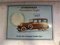 Metal Studebaker sign 12x16