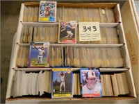 Storage Box w/ Early 1990s Assorted Topps,