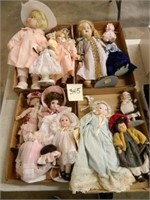 4 Flats Of Assorted Dolls