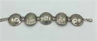 Republic of GUATEMALA 25 Centavos Coin Bracelet