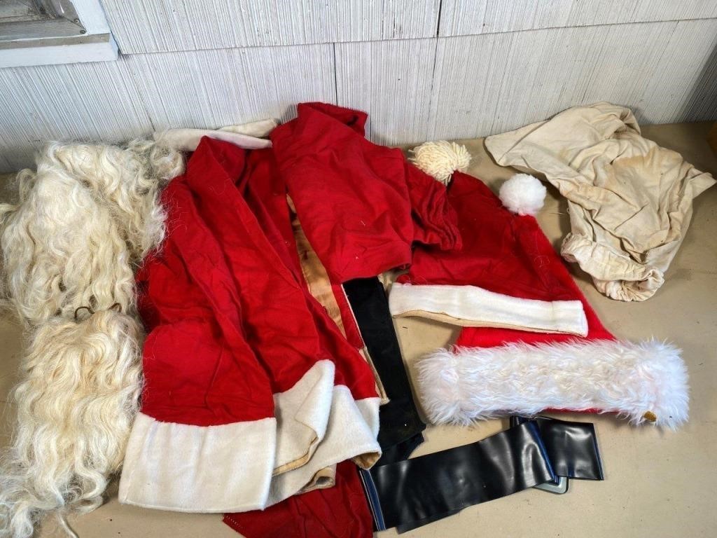 old Santa clause costume- accessories