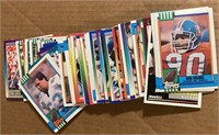 Stack of Roughly 100 NFL Cards - Stars