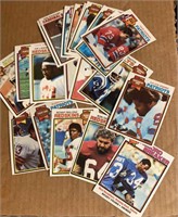 20 1979 NFL Cards - Hall of Famers, Stars