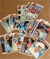 20 1979 NFL Cards - Hall of Famers, Stars