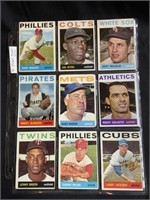 9- TOPPS 1964 CARDS