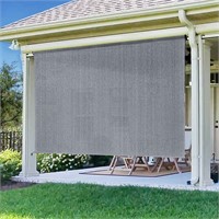 Artpuch Cordless Shade 4'W x 6'H Gray