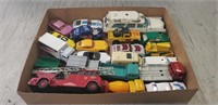 Tray Of Assorted Toy Cars