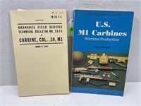 U.S. M1 CARBINE WARTIME PRODUCTION & ORDINANCE &
