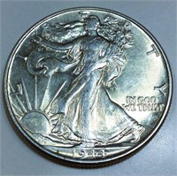 1944 Walking Liberty Half Dollar AU/BU