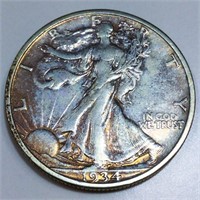 1934-S Walking Liberty Half Dollar High Grade