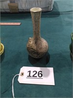 7 inch McCoy Vase w/ 14K Gold