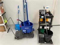 Janitorial Cart and Accessories