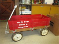 Radio Flyer Wooden Side Wagon