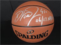 DIRK NOWITZKI SIGNED BASKETBALL COA