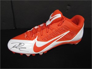 RUSSELL WILSON SIGNED CLEAT SHOE COA