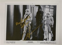 Autograph Star Wars Photo Card