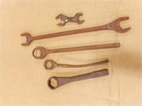 (5) Hex Wrench Lug Multi-Tools (Rusty)
