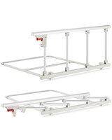 OasisSpace Bed Folding Safety Rail for Elderly