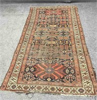 Vintage Hand-Knotted Rug