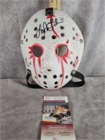 LAR PARK LINCOLN JASON VOORHEES AUTOGRAPHED MASK