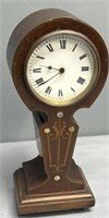 Antique Edwardian Inlaid Shelf Clock