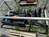 Unused 2024 Skid Steer Auger Drive & Bit