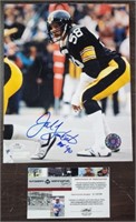 Signed Jack Lambert ( Steelers) Photo With COA