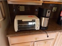 TOASTER OVEN, COFFEE MAKER