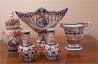 Collection of Imari Porcelain Pieces
