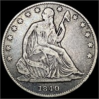 1840-O Seated Liberty Half Dollar LIGHTLY