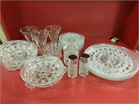 American pressed glass dishes