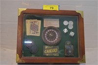 Gambler/Casino Theme Shadowbox Jewelry Box
