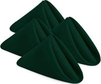 UTOPIA HOME 17X17IN POLYESTER NAPKINS(GREEN)
