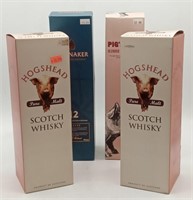 (P) Scotch Whiskey Bottles including Hogshead and
