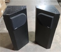 (P) Bose speakers approximately 31" tall.