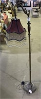 (ZR) Vintage Floor Lamp 63” tall