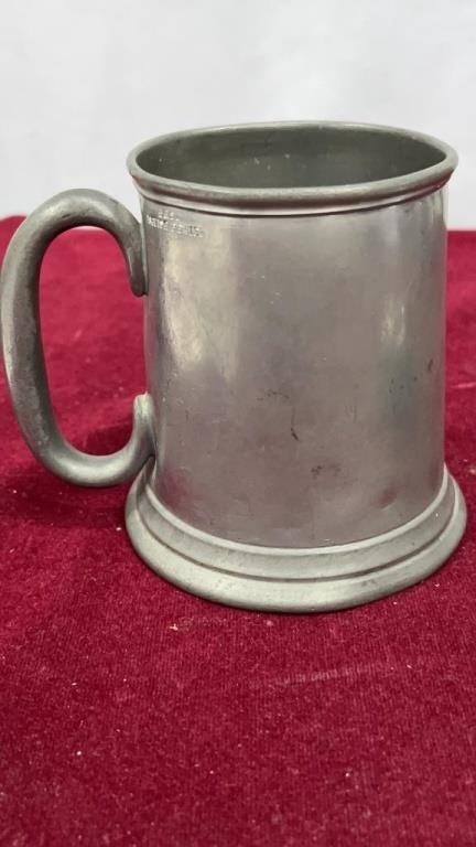 Antique Best English Pewter Mug