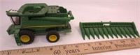 JD 9870 STS Bullet Rotor combine w/corn head