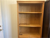 Wooden Cabinet with Bookshelf