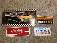 Car and Coca-Cola Memorabilia