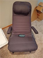 Black Reclining Vibrations Chair