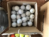 COLLECTION OF GOLF BALLS