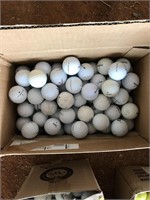 COLLECTION OF GOLF BALLS