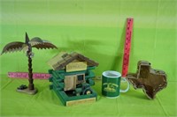 John Deere Bird House, Coffee Cup & More