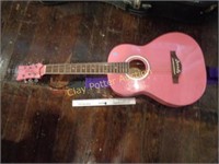 Pink Acoustic Guitar - Daisy Rock