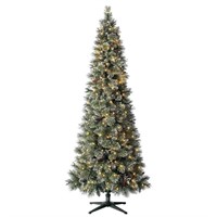 Home Accents Holiday 7 Ft. 300-Light Pre-Lit Frost