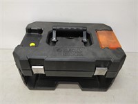 black and decker tool box with drill bits