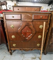 Vintage 6-Chest of Drawers Dresser